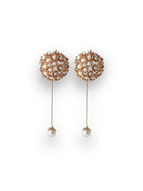 Flower Garden Pearl Danglers