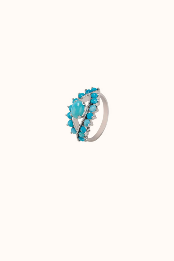 Turquoise Evil Eye Ring