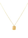 I Love You Tag Necklace