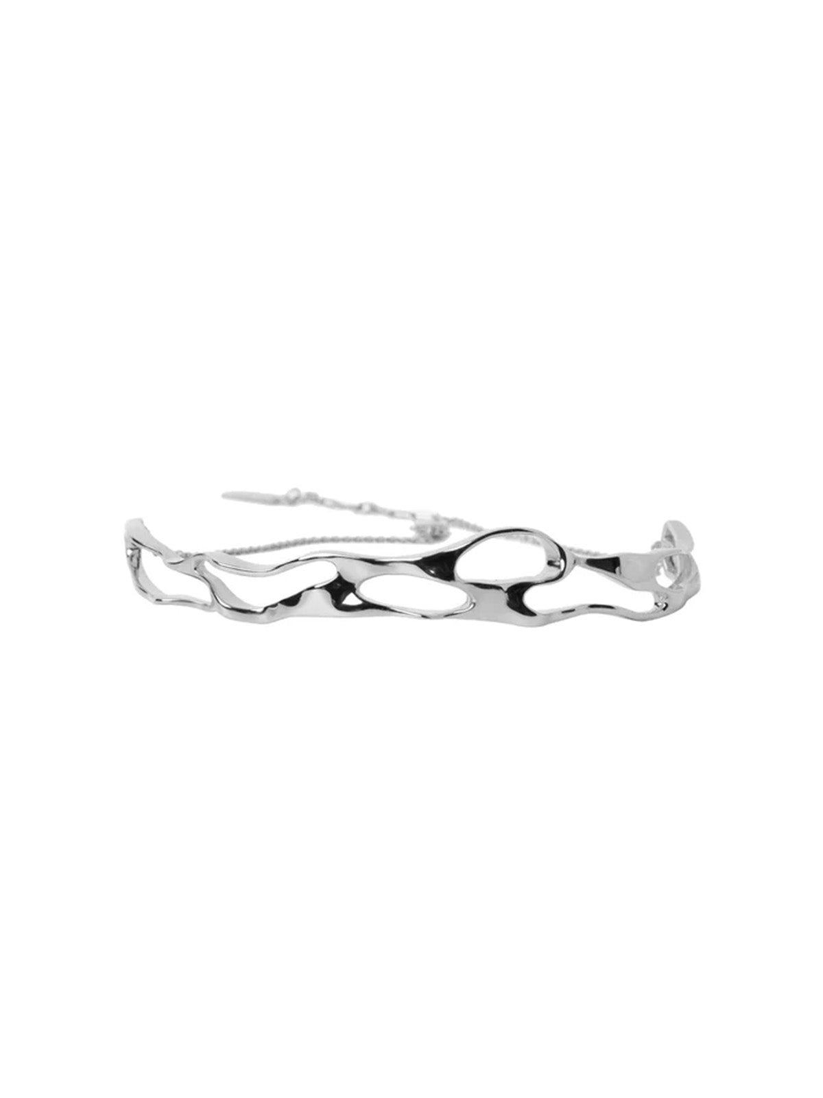 Melting Silver Choker