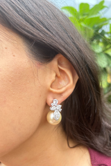 Pearlescent Bloom Earrings