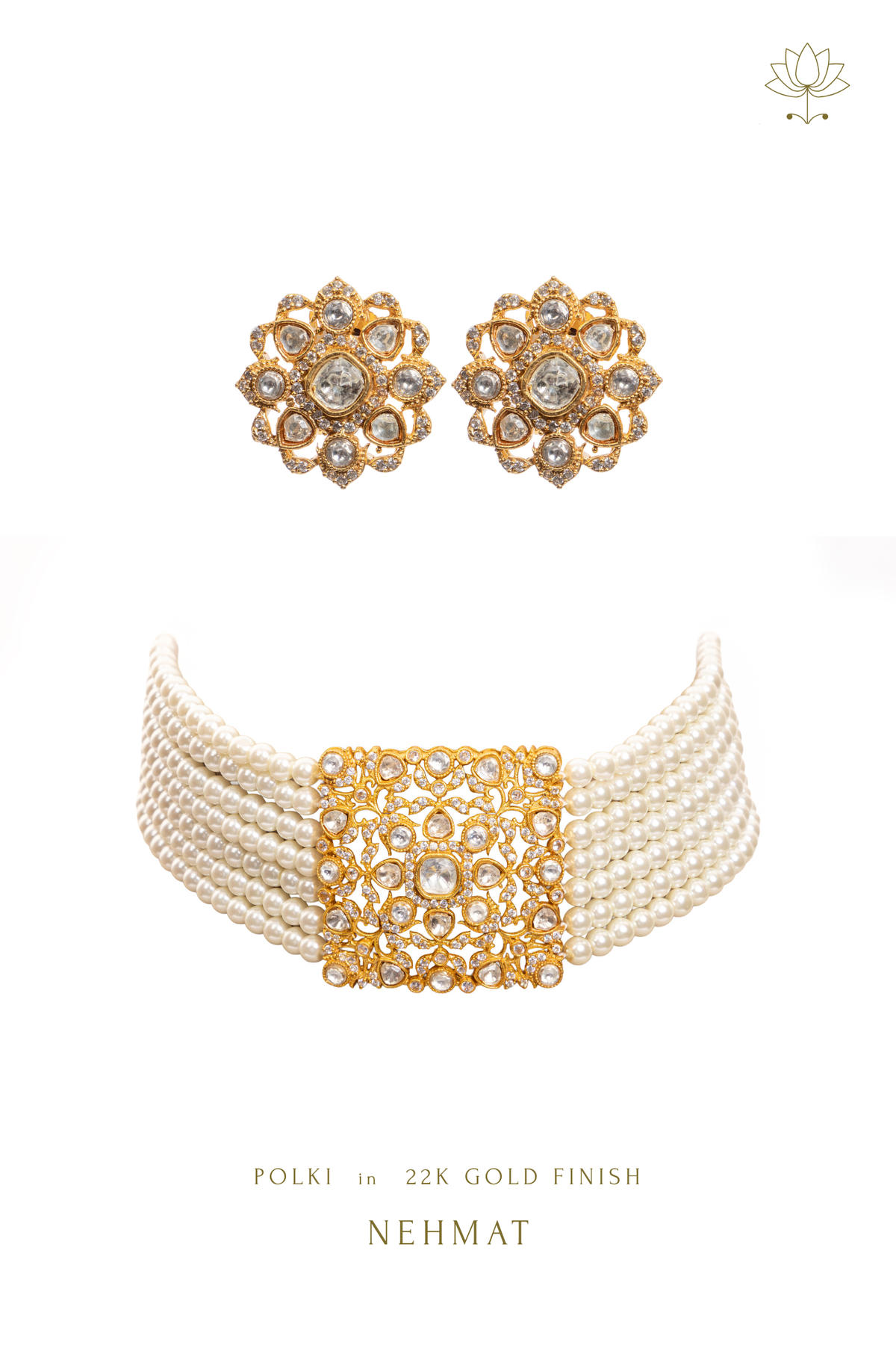 Samriddhi Moissanite Choker