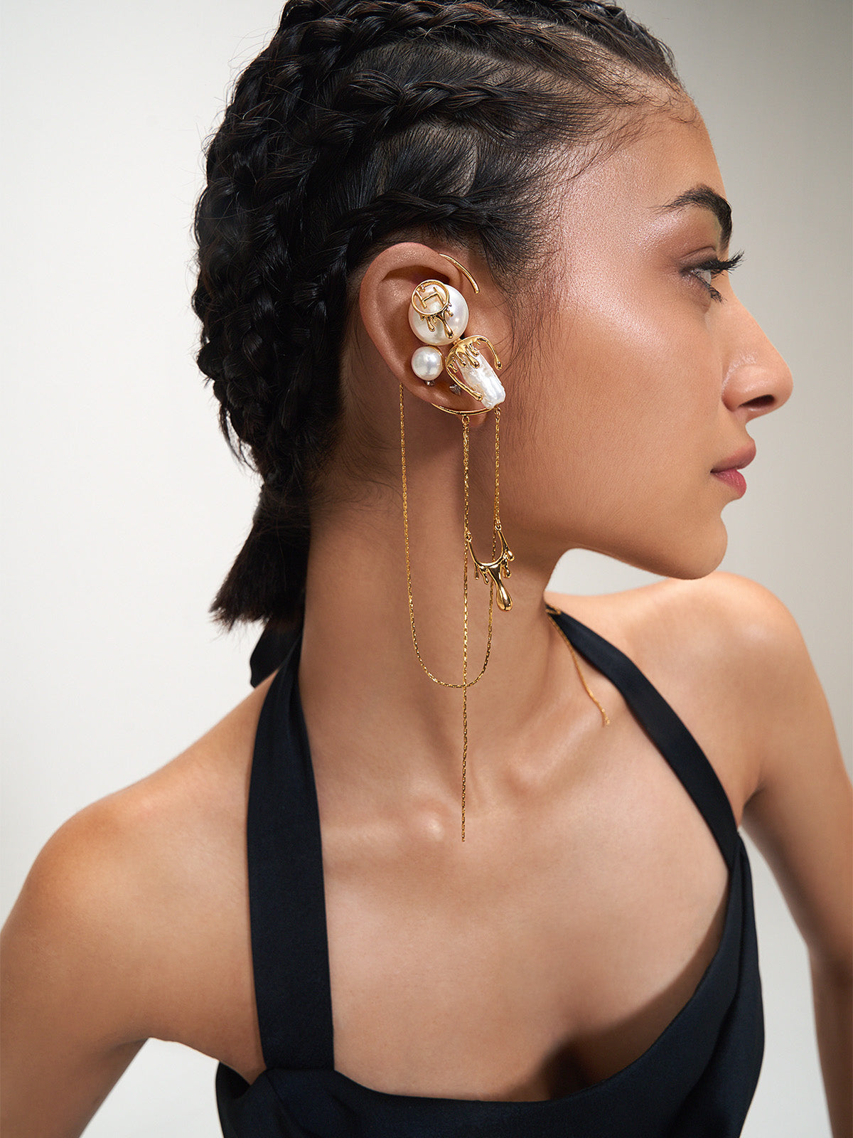 Drip Cascading Ear Cuffs