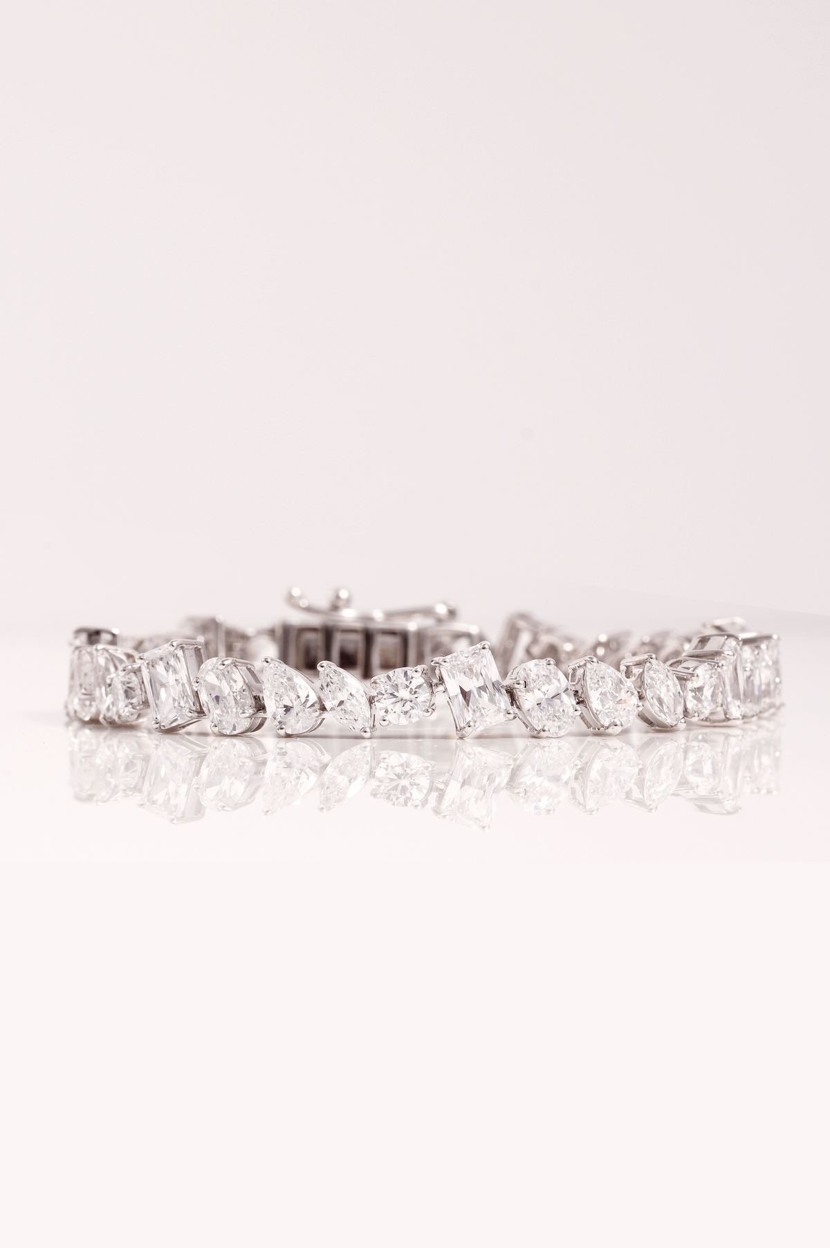 Mix Shaped Fancy Tennis Bracelet
