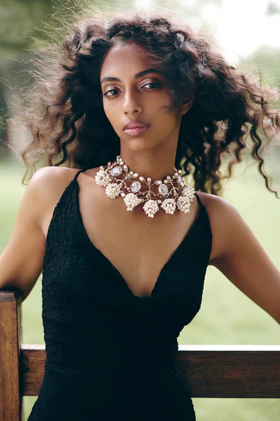 Pearl Regalia Cascade Necklace