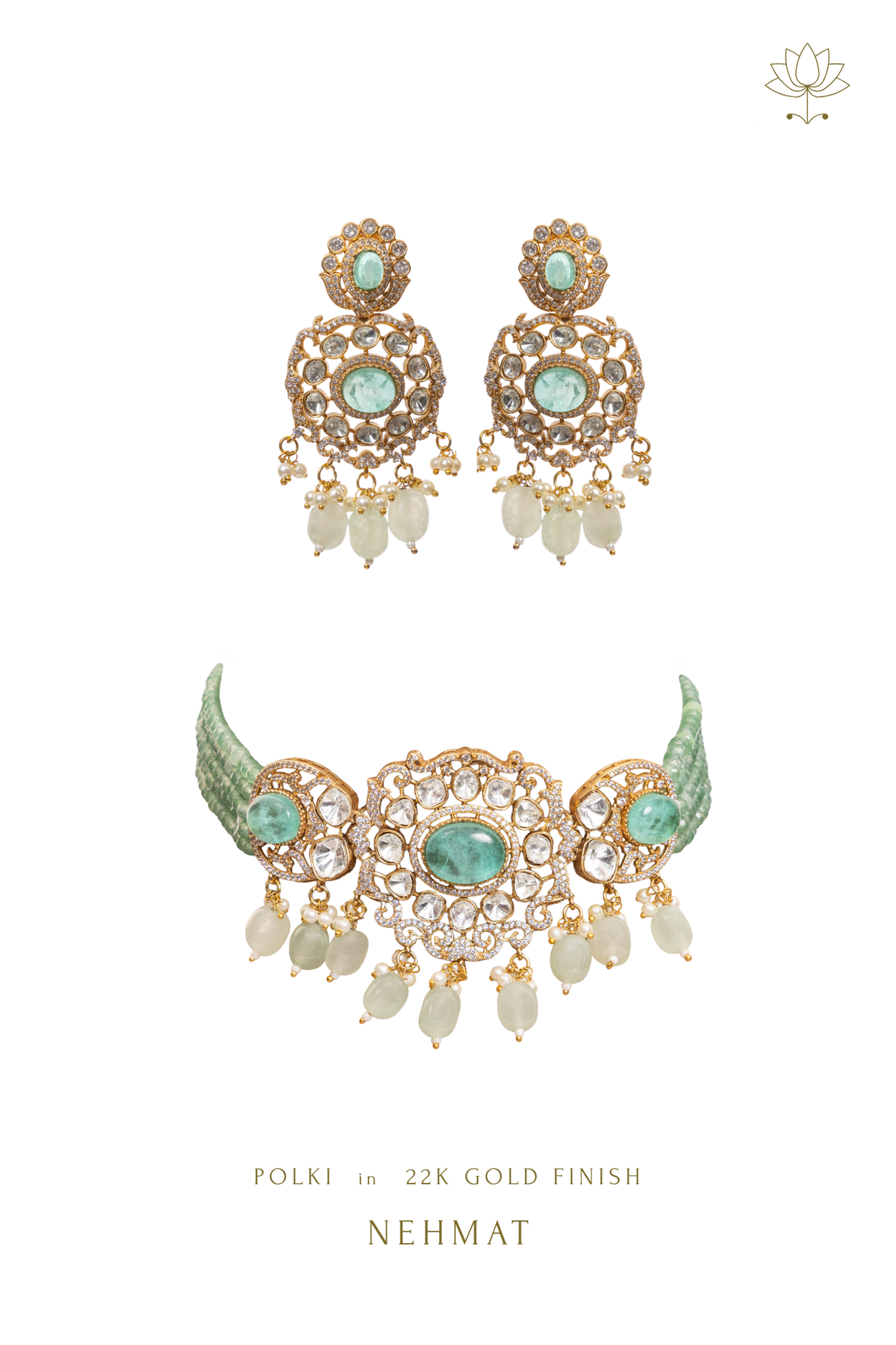 Royal Verdure Choker Set
