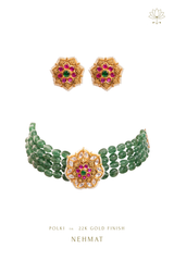 Heer Polki Choker Set