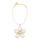 Polki Flower Necklace