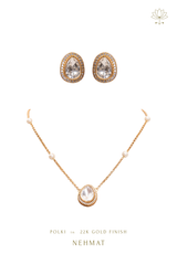 Saher Polki Pendant Set