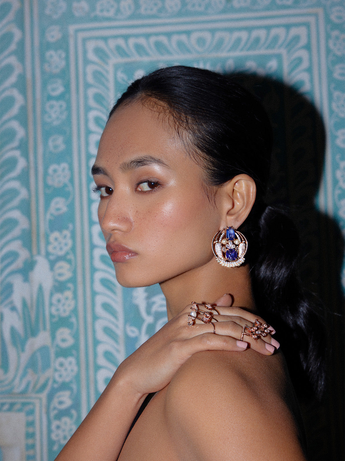 Palm Stud Earrings