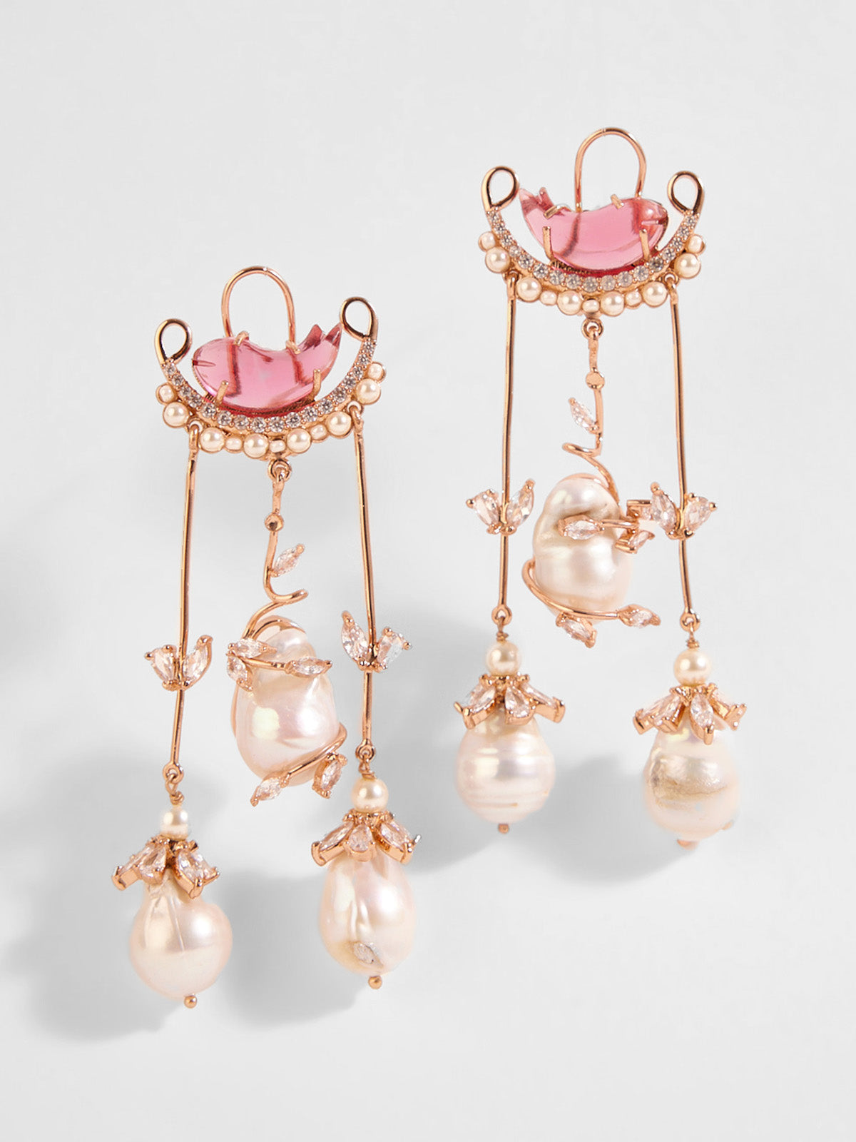 Le Cleo Dewdrop Earrings