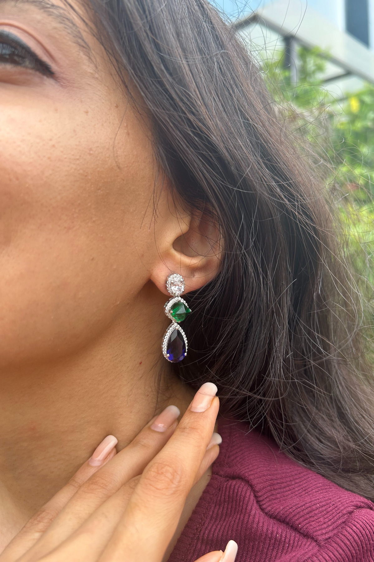 Glintwave Spark Earrings