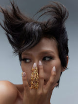 Fauna Textured Ring
