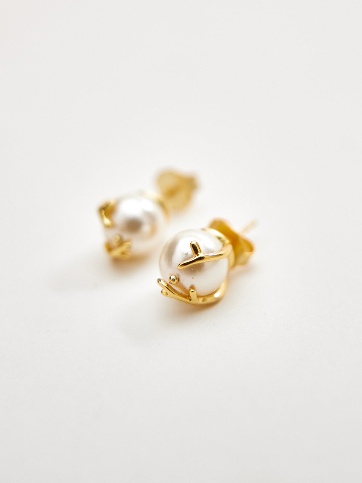 Elevated Pearl Studs