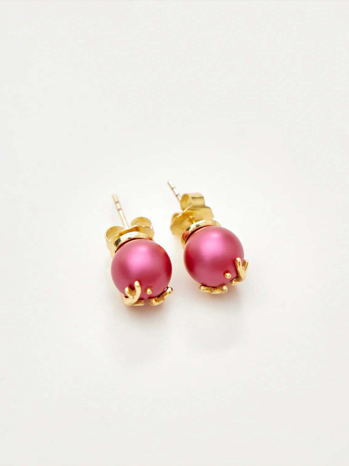 Pink Pearl Studs
