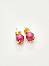 Pink Pearl Studs