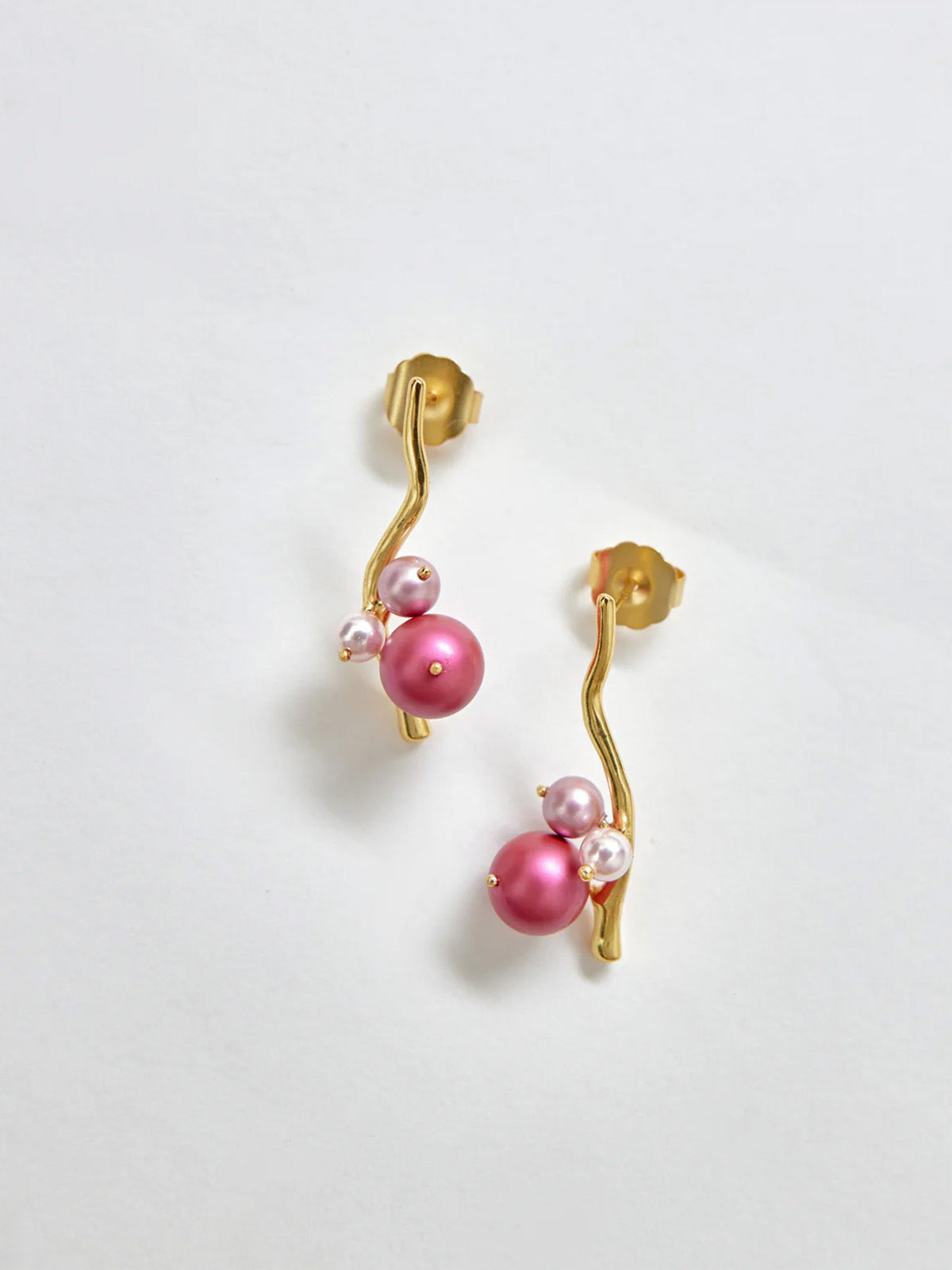 Shades of Pink Earrings