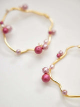 Melted Twig Hoops
