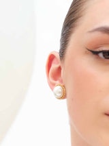 Classic Vintage Pearl Studs