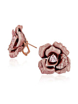 Vintage Rose Garden Stud Earrings
