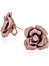 Vintage Rose Garden Stud Earrings