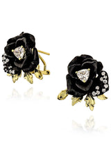 Enchanted Rosebud Stud Earrings