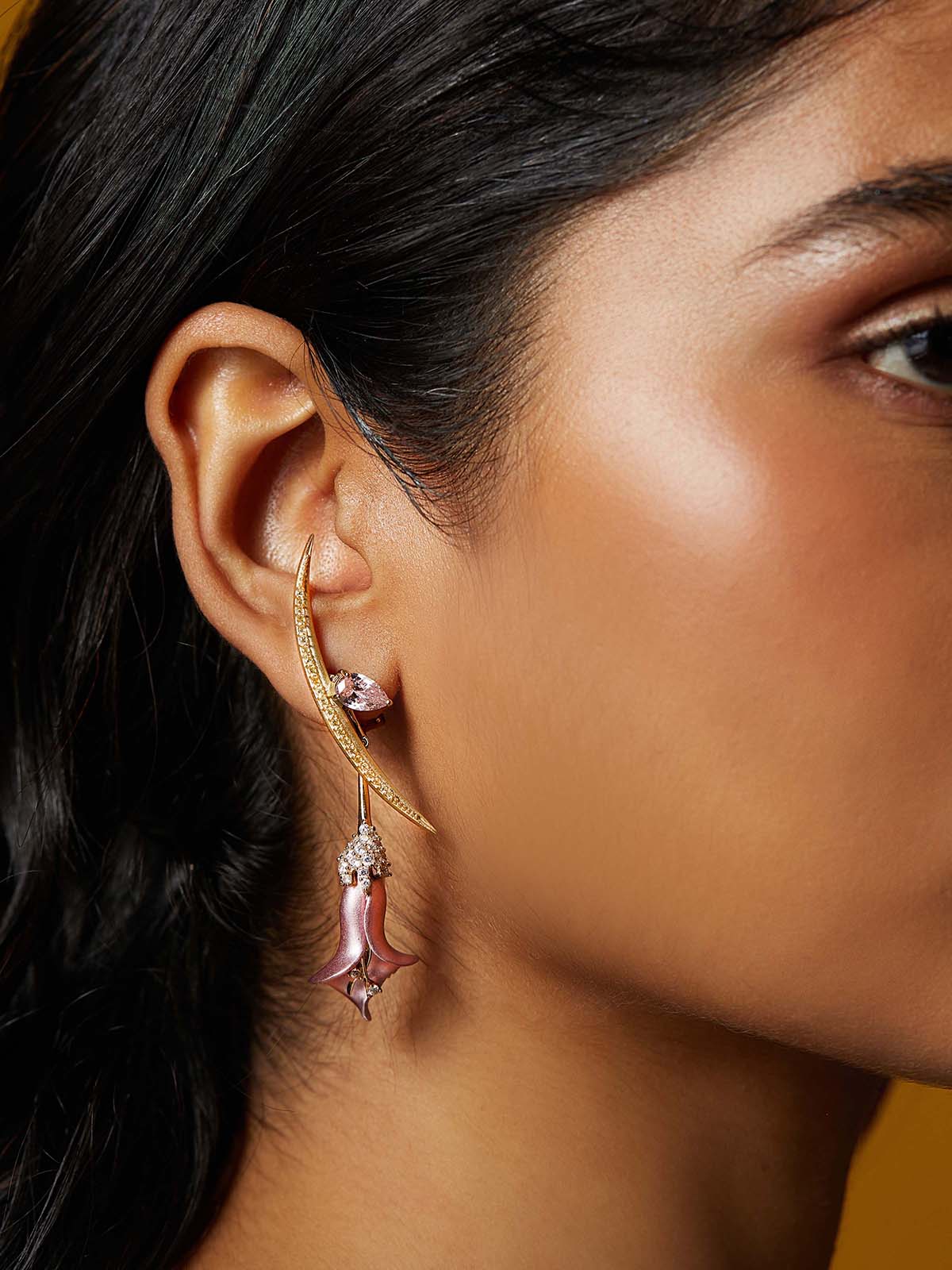 Dream Of A Lily Dangler Earrings