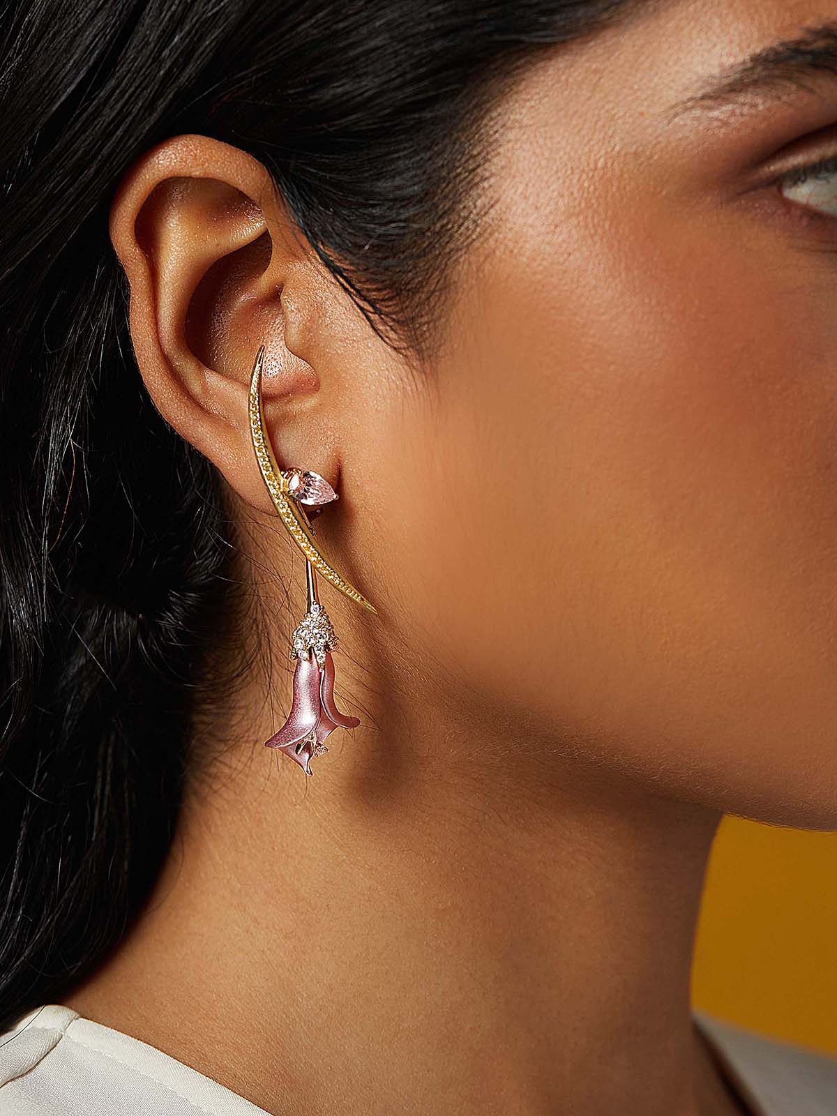 Dream Of A Lily Dangler Earrings