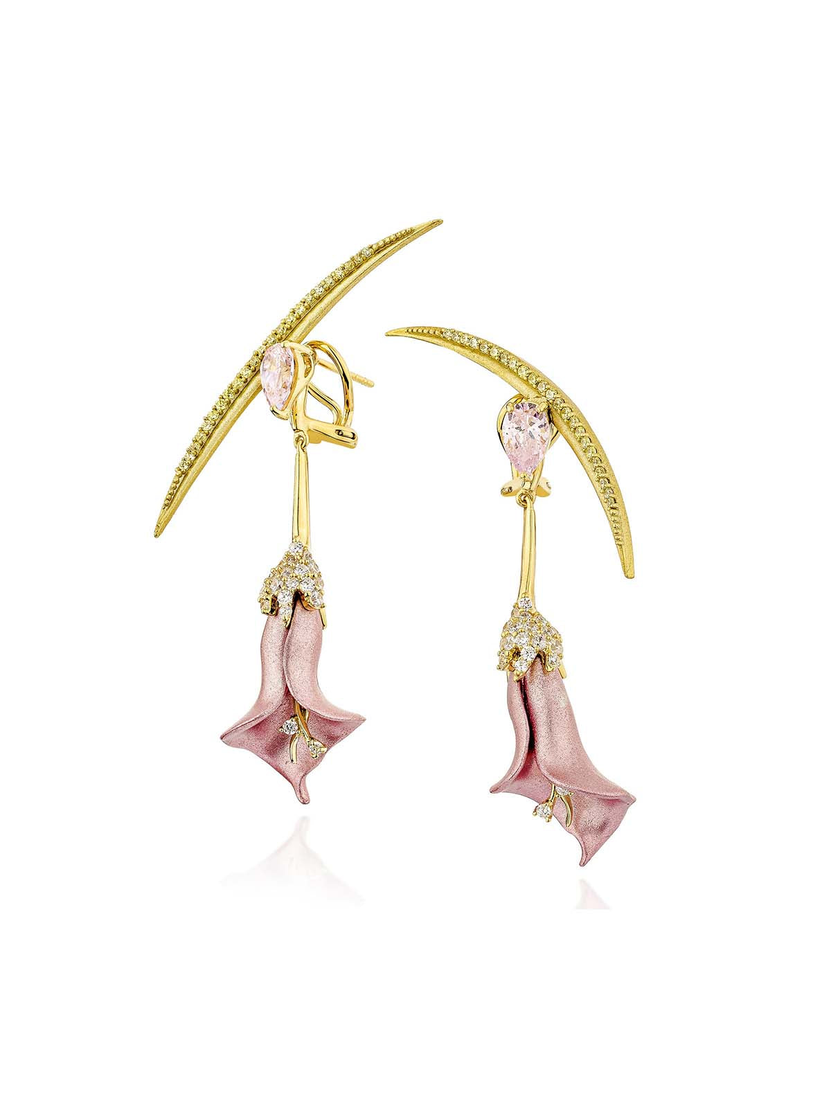 Dream Of A Lily Dangler Earrings