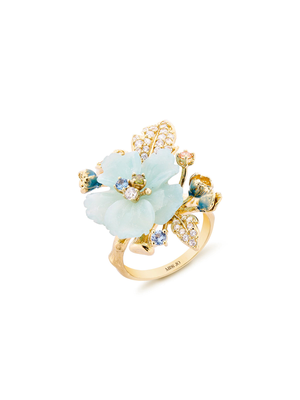 Poppy Waltz Cocktail Ring