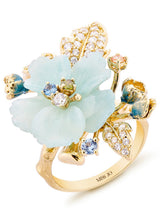 Poppy Waltz Cocktail Ring