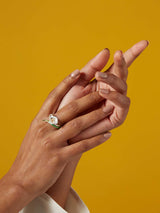 Calla Lily Cocktail Ring