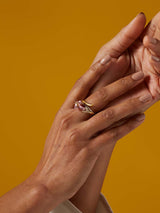Calla Lily Cocktail Ring