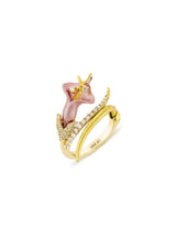 Calla Lily Cocktail Ring