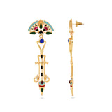 Blue Allure Cairo Earrings