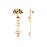 Red Allure Cairo Earrings