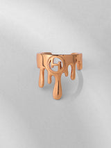 Dripping Midi Ring