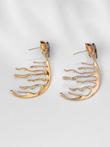 Half Hoop Drip Earrings
