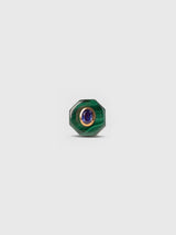 Genesis Malachite Hexagon & Kyanite Oval Ring