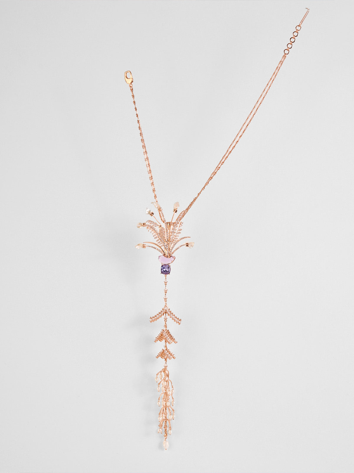 Sunset Palm Necklace