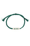 Orva thread Bracelet - Green