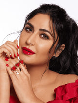 Katrina Kaif in Personalised Linking Love Heart Ring