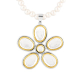 Polki Flower Necklace