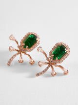 Floral Gem Mini Earcuffs