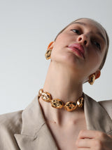 Chunky Oval Blob Necklace