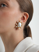 Pearl All Around Studs