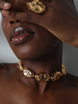 Chunky Oval Blob Necklace