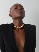 Chunky Gold Blob Necklace