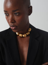 Chunky Gold Blob Necklace