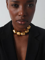 Chunky Gold Blob Necklace